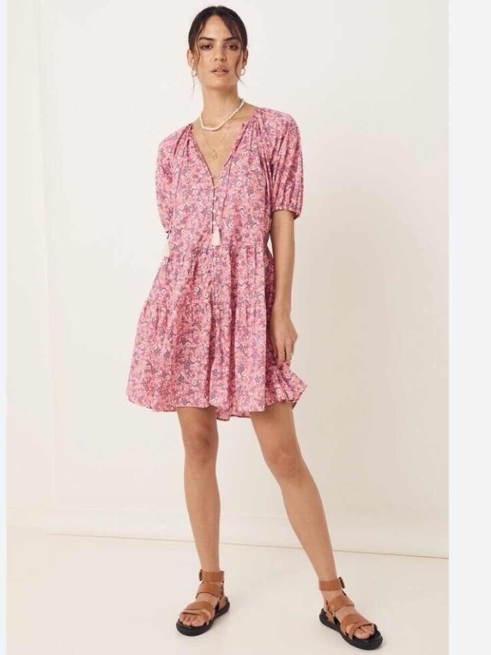 SPELL | Poppy Mini Dress Size M